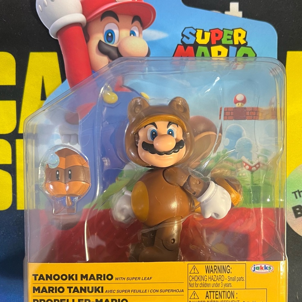 Brand new Mario tanooki
